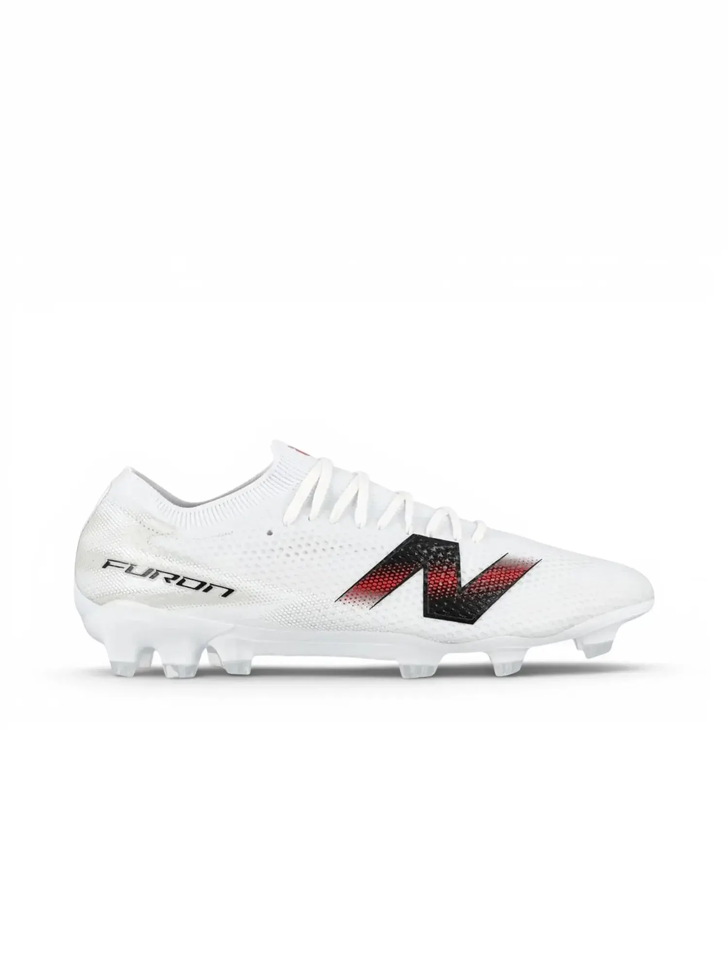 Кроссовки New Balance Furon v9 Pro FG Core — изображение 1 из 1, белый/красный