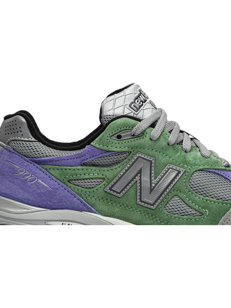 Кроссовки New Balance Stray Rats x 990v3 Made in USA 'Alternate' — изображение 2 из 8, зеленый