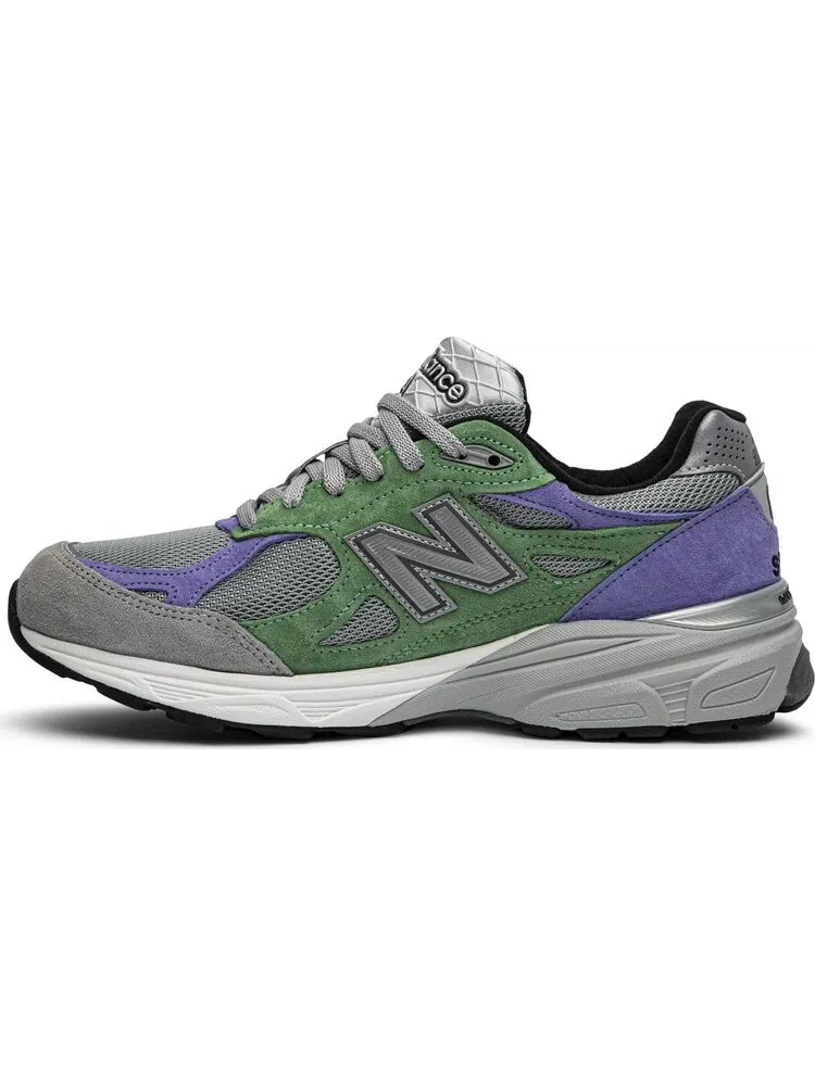 Кроссовки New Balance Stray Rats x 990v3 Made in USA 'Alternate' — изображение 3 из 8, зеленый