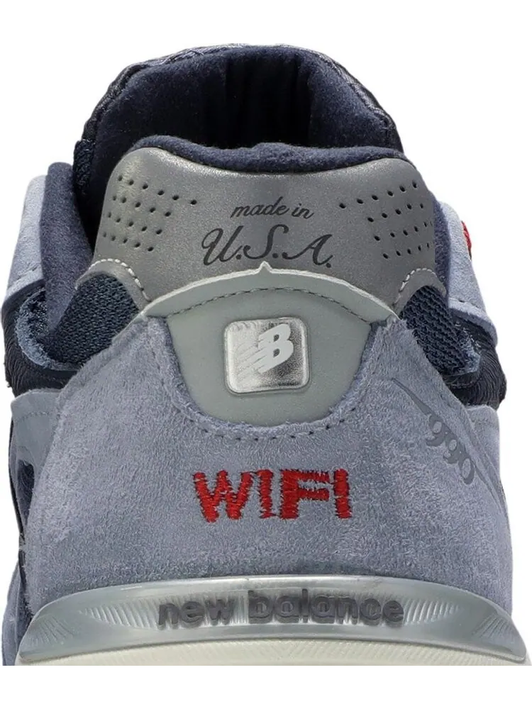 Лимитированные кроссовки New Balance No Vacancy Inn x 990v3 Made in USA 'Water and WiFi' — изображение 7 из 8, серый