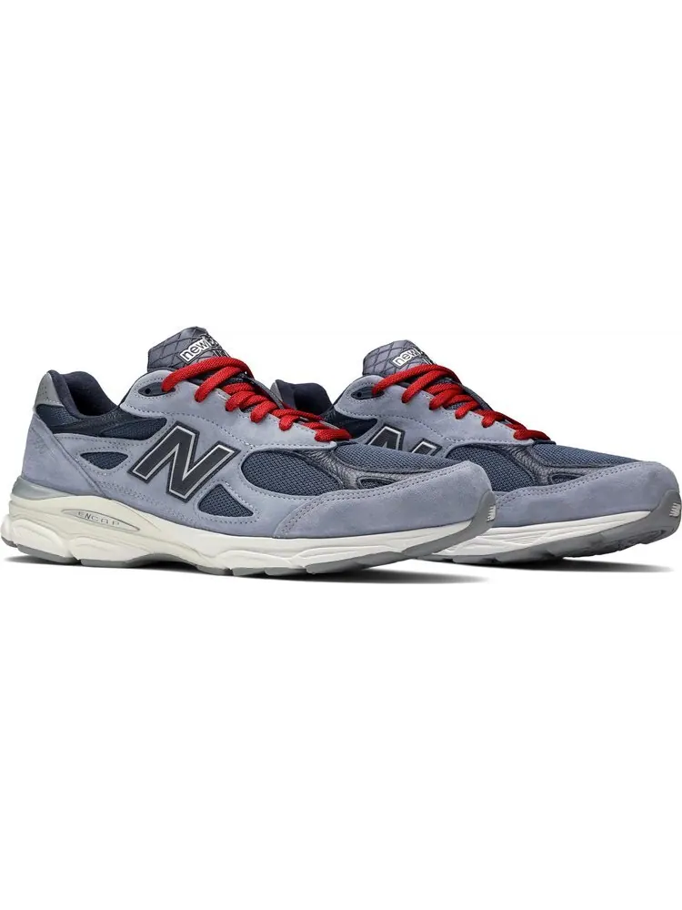 Лимитированные кроссовки New Balance No Vacancy Inn x 990v3 Made in USA 'Water and WiFi' — изображение 8 из 8, серый