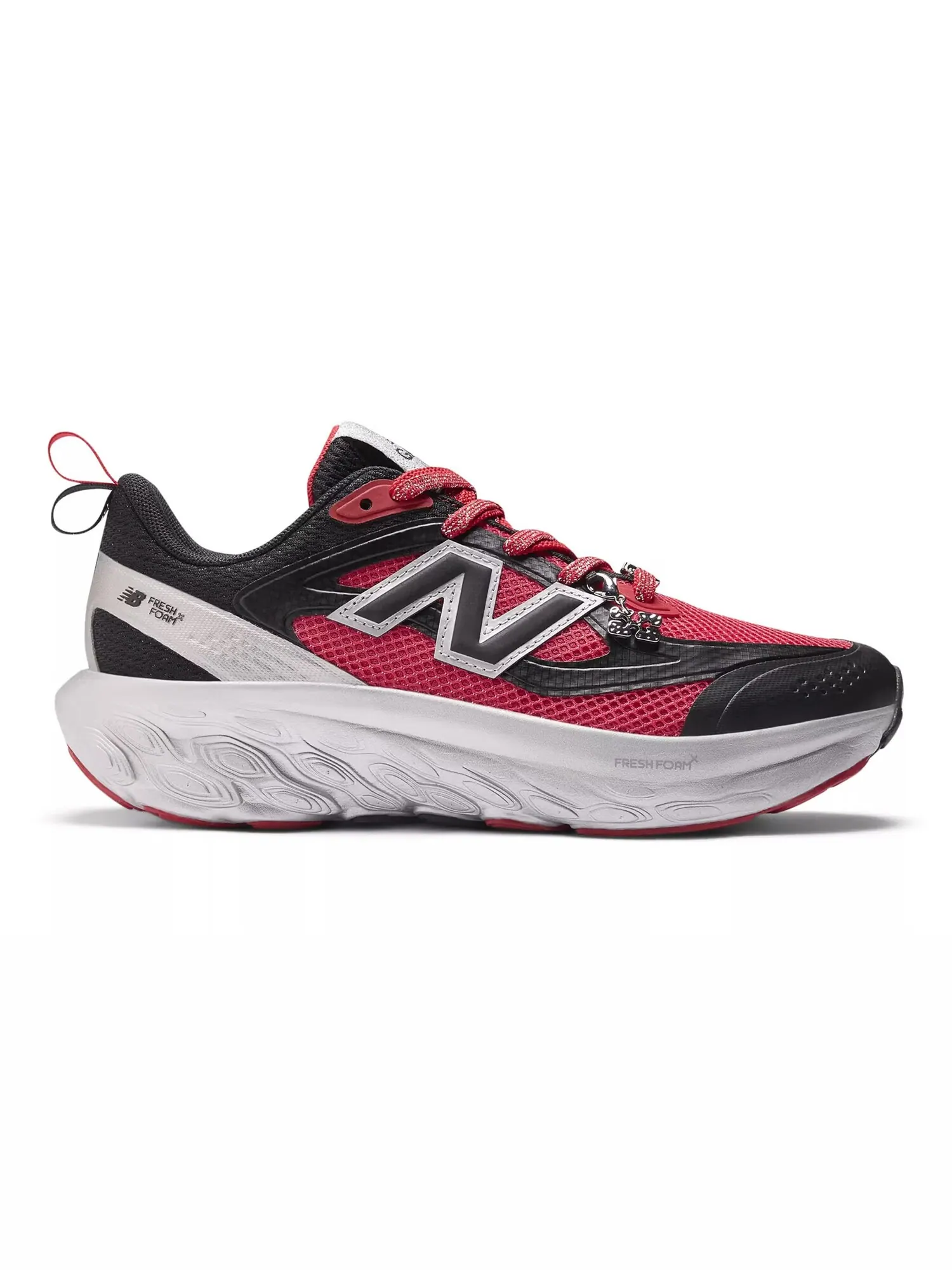 Кроссовки GANNI x New Balance Fresh Foam Trainer — изображение 1 из 6, черный/красный