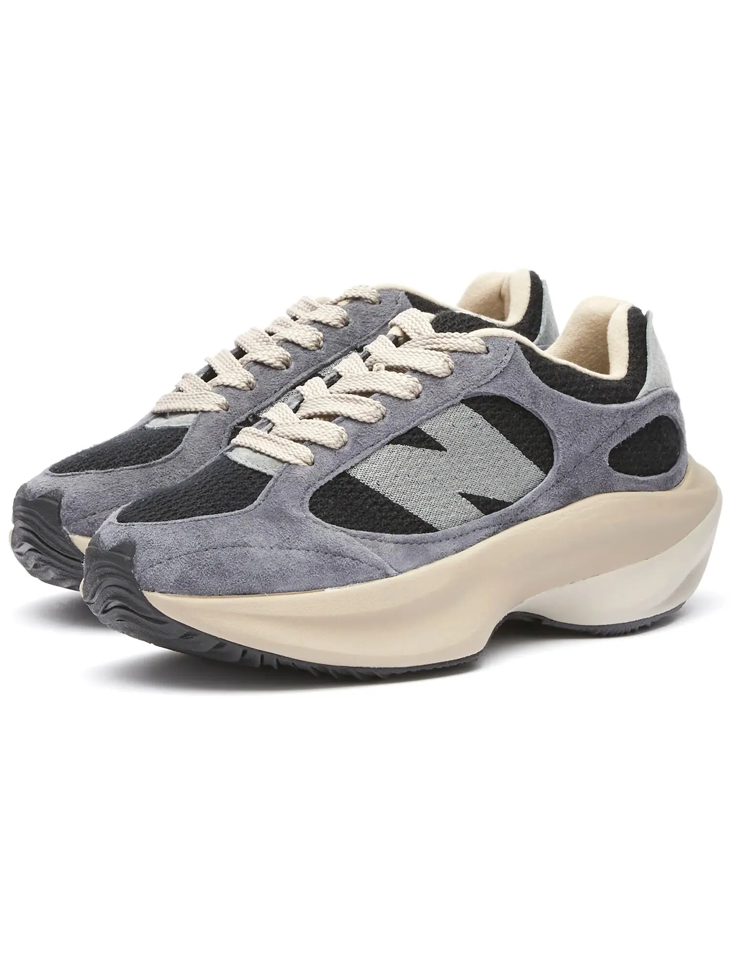 Кроссовки New Balance UWRPDCST — изображение 2 из 5, серый/черный/бежевый