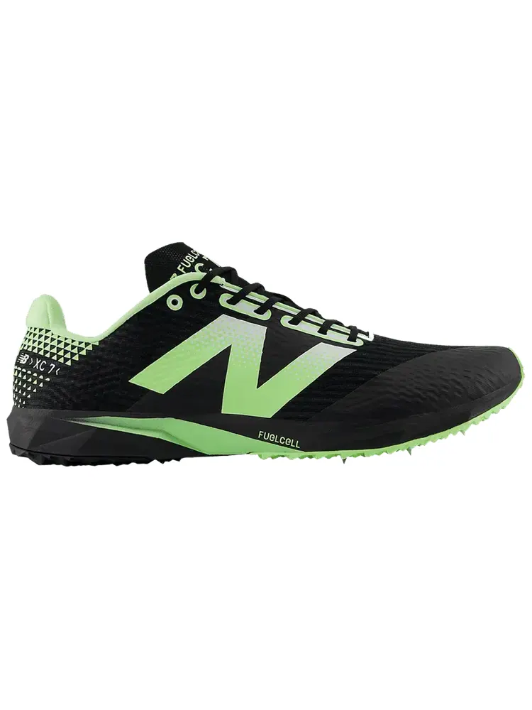 Кроссовки New Balance FuelCell XC7 v5 'Black Mint Flash' — изображение 1 из 1, черный