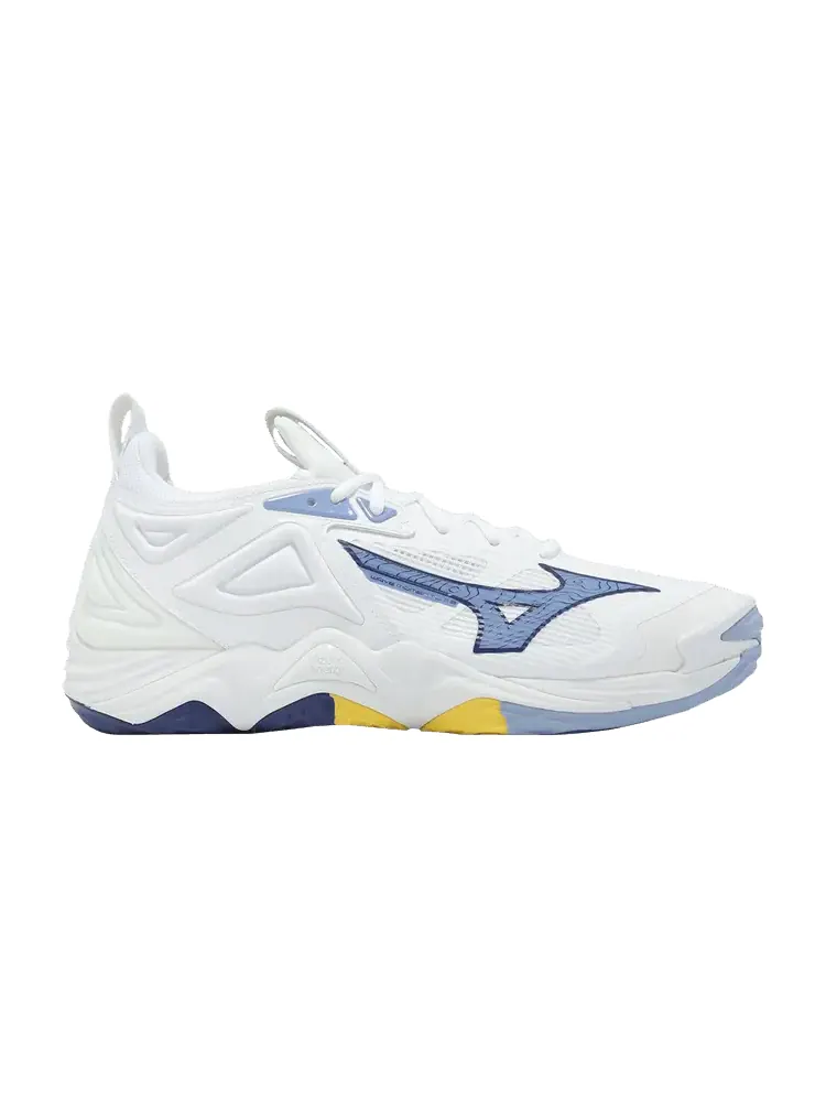 Кроссовки Mizuno Wave Momentum 3 'White Bellwether Blue' — изображение 1 из 1, белый/синий/синий