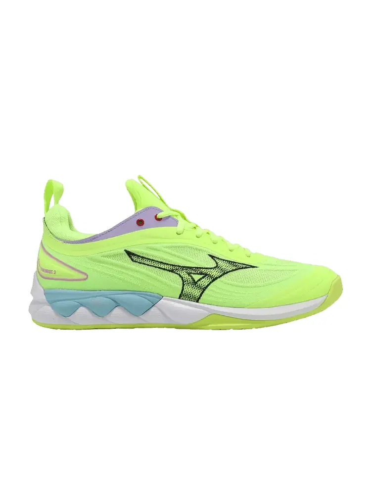 Кроссовки Mizuno Wave Luminous 3 Neo Lime — изображение 1 из 1, лаймовый