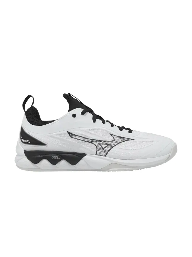 Кроссовки Mizuno Wave Luminous 3 Wide — изображение 1 из 1, белый черный
