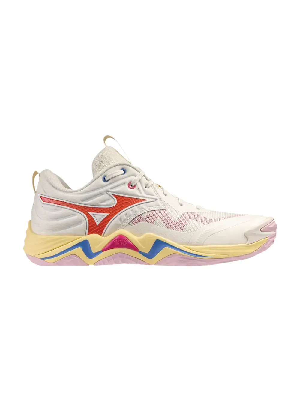 Кроссовки Mizuno Wave Momentum Elite — изображение 1 из 1, белый/оранжевый-синий