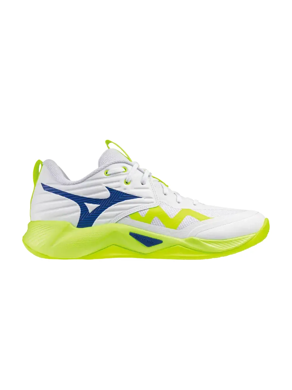 Кроссовки Mizuno Wave Momentum Pro — изображение 1 из 1, желтый/темно-синий
