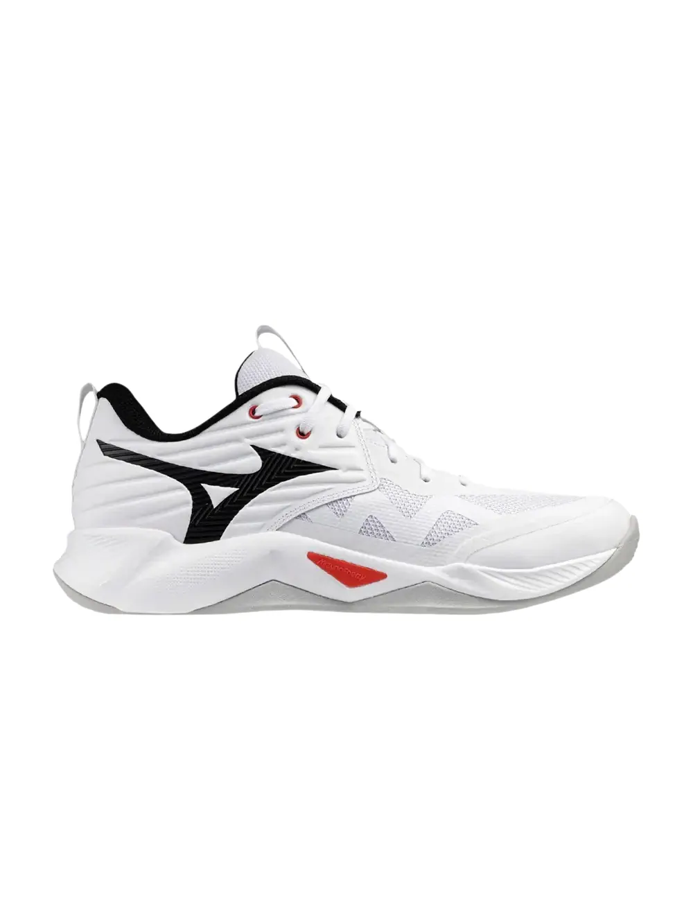 Кроссовки Mizuno Wave Momentum Pro — изображение 1 из 1, белый/черный