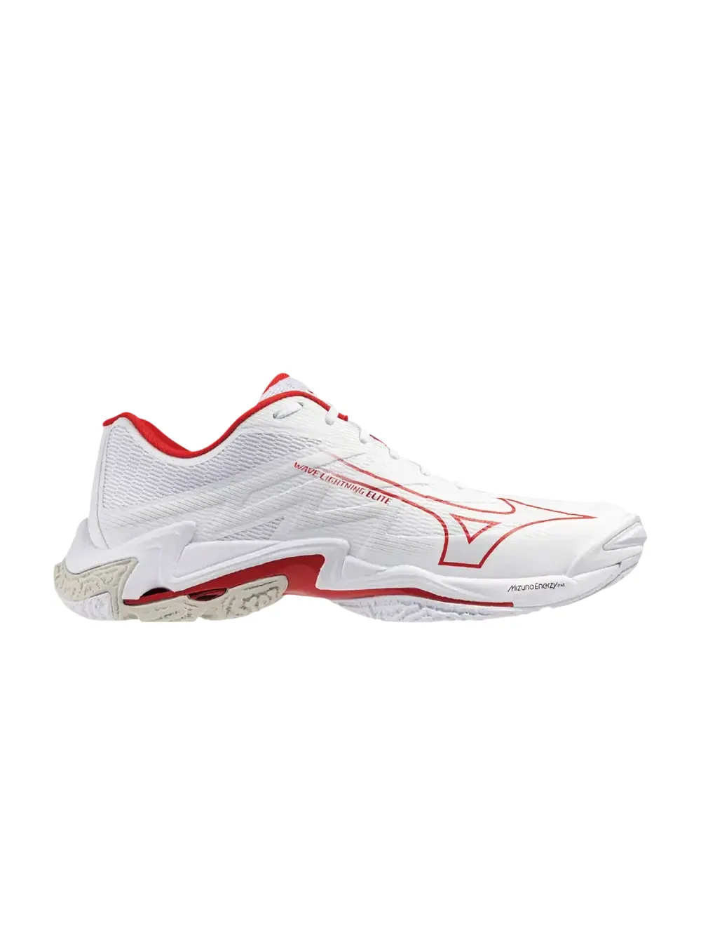 Кроссовки Mizuno Wave Lightning Elite — изображение 1 из 1, белый/красный