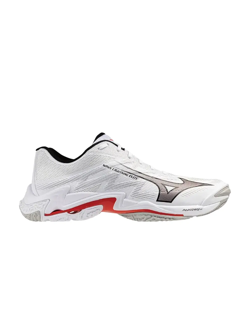 Кроссовки Mizuno Wave Lightning Elite — изображение 1 из 1, белый/серый-красный