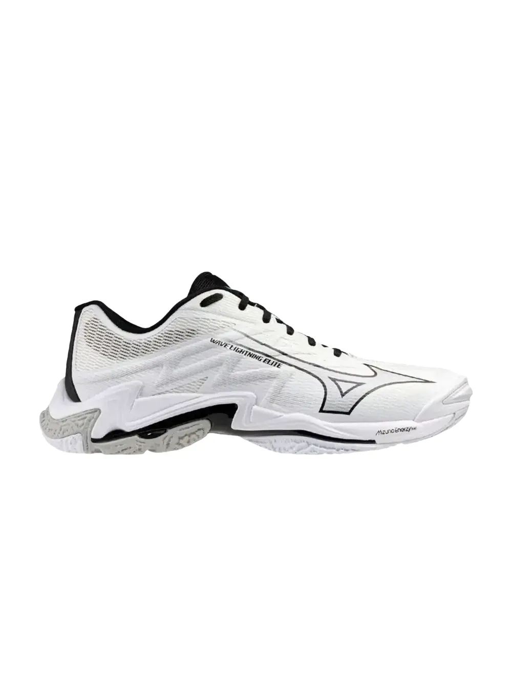 Кроссовки Mizuno Wave Lightning Elite Wide — изображение 1 из 1, белый/черный
