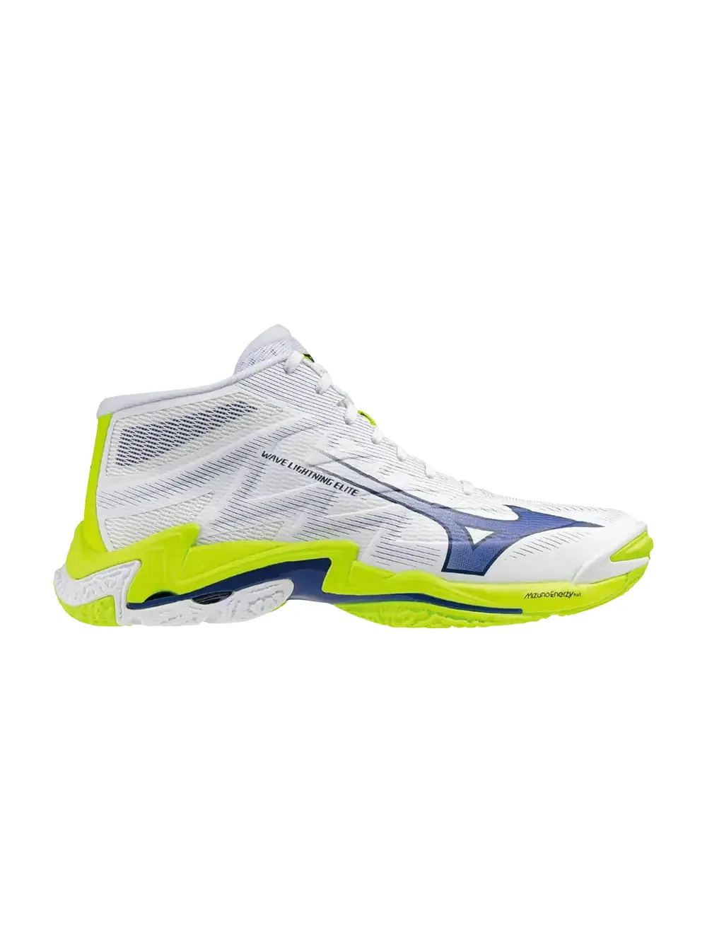 Кроссовки Mizuno Wave Lightning Elite — изображение 1 из 1, белый/синий