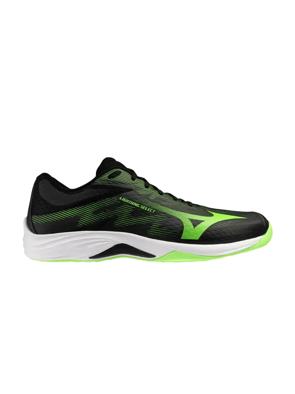 Кроссовки Mizuno Lightning Select — изображение 1 из 1, черный/зеленый