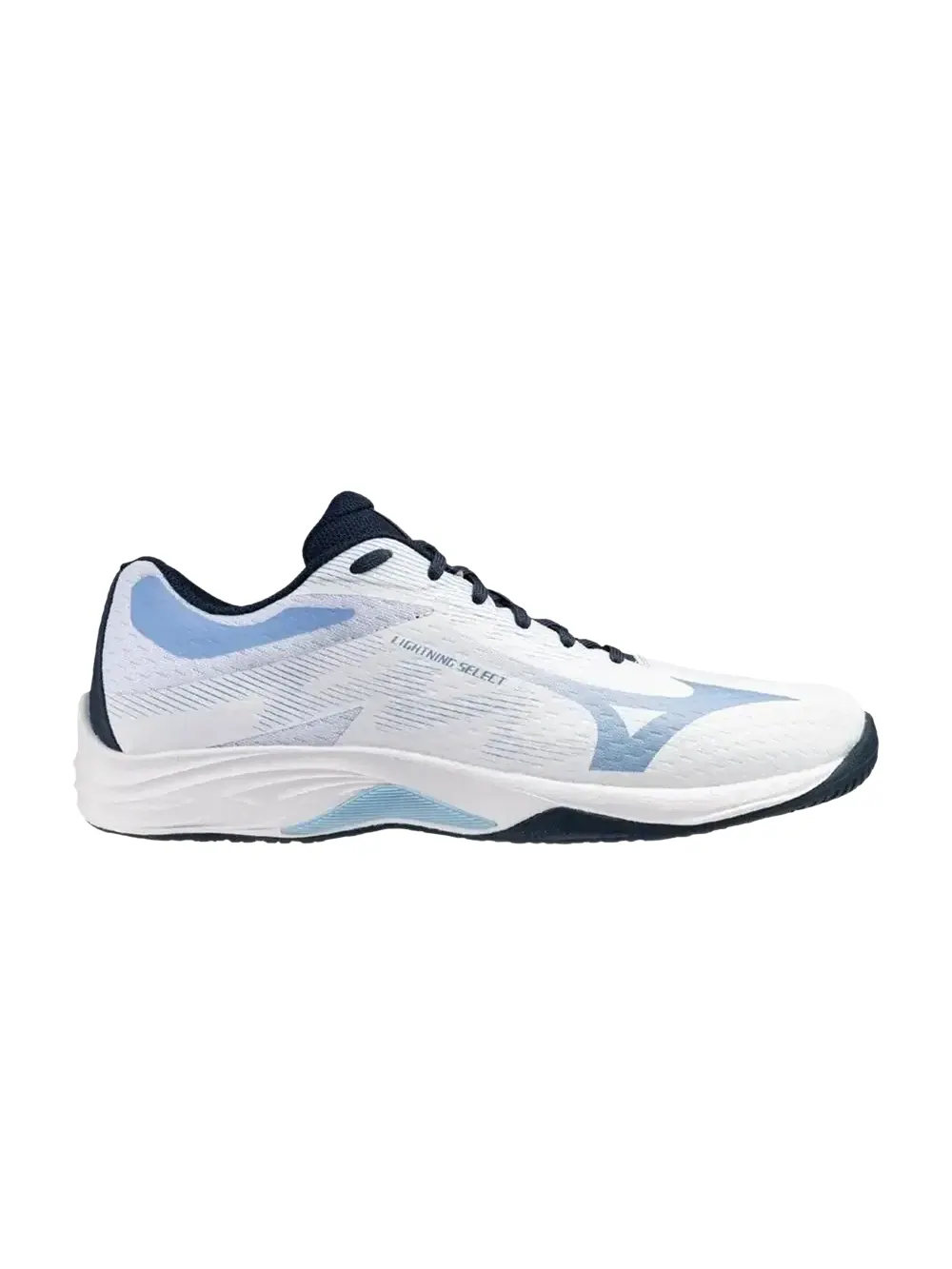 Кроссовки Mizuno Lightning Select — изображение 1 из 1, белый/синий