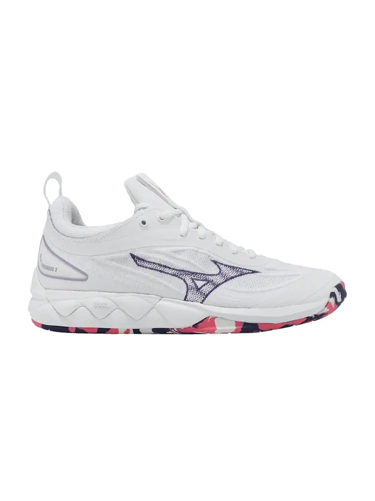 Кроссовки Wmns Wave Luminous 3 'White Violet Indigo' — изображение 1 из 1, белый фиолетовый индиго
