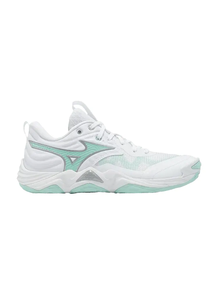 Кроссовки Mizuno Wmns Wave Momentum Elite — изображение 1 из 1, белый синий