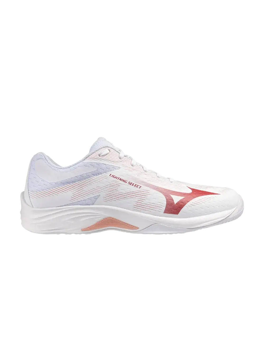 Кроссовки Mizuno Wmns Lightning Select — изображение 1 из 1, белый/красный