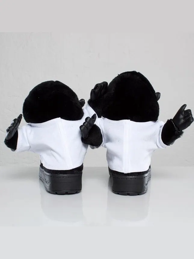 Кроссовки Adidas Jeremy Scott 'Gorilla' — изображение 3 из 4, черный