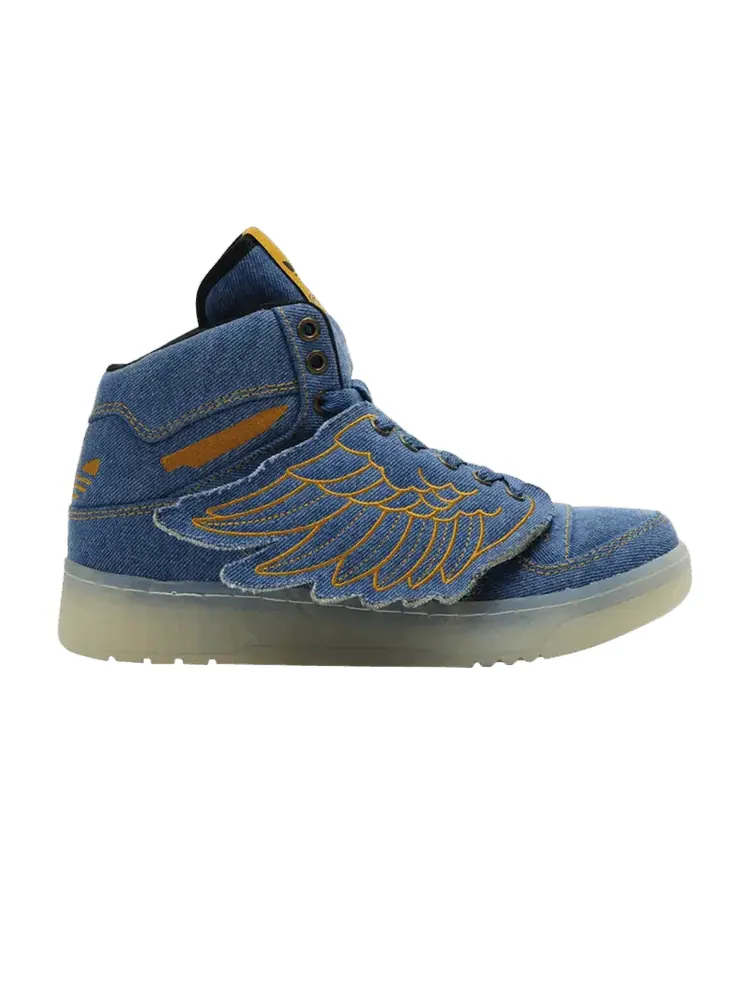 Кроссовки adidas JS Wings Denim — изображение 1 из 1, джинсовый синий