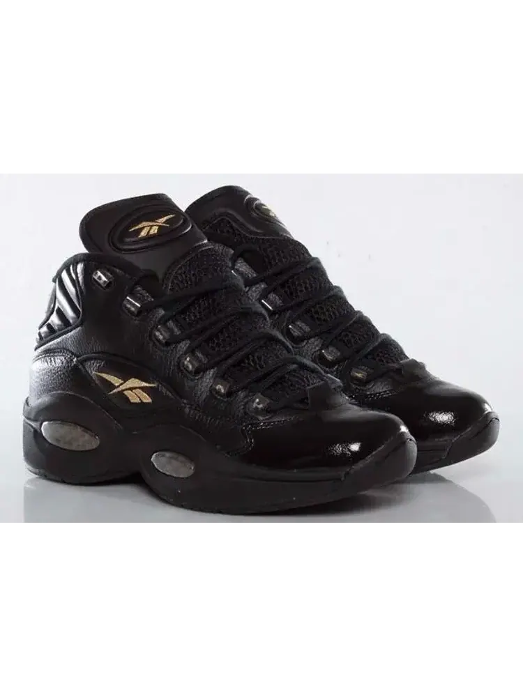 Кроссовки question mid 'new years eve' Reebok — изображение 2 из 10, черный