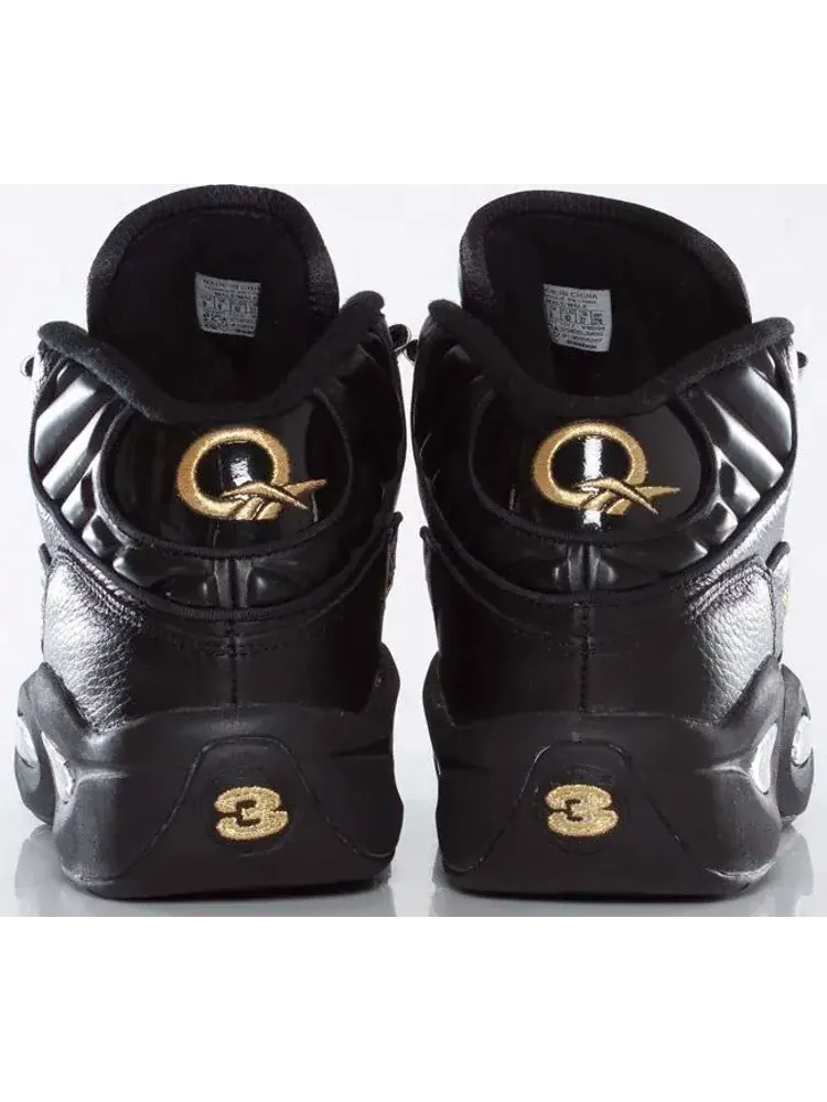 Кроссовки question mid 'new years eve' Reebok — изображение 4 из 10, черный