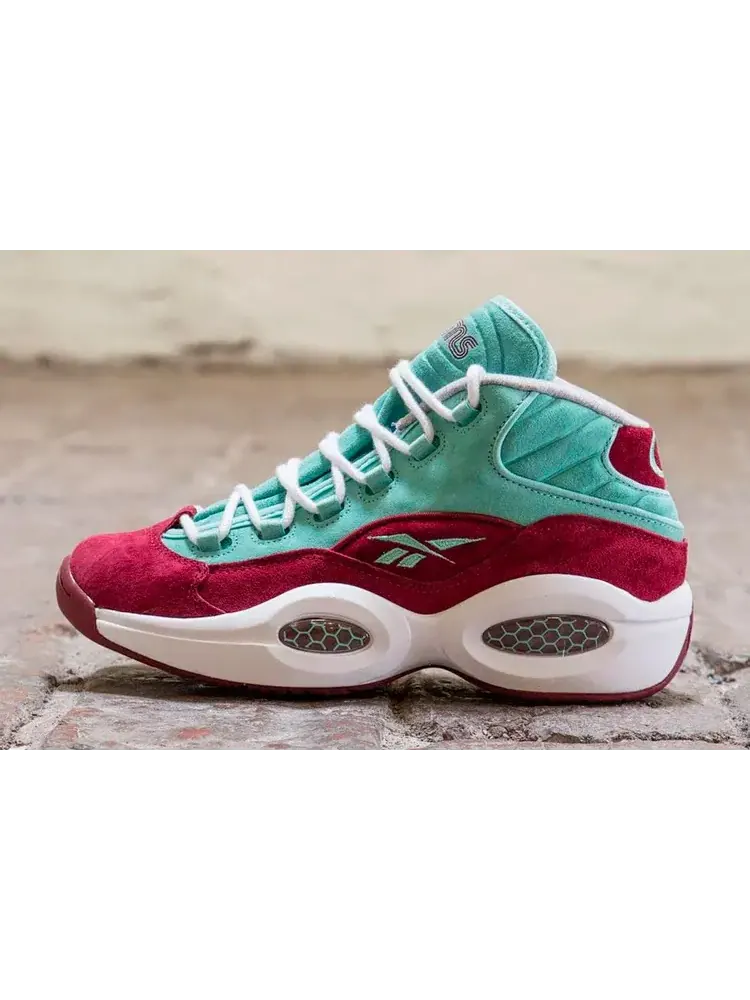 Кроссовки sneakersnstuff x question mid 'a shoe about nothing' Reebok — изображение 3 из 9, красный