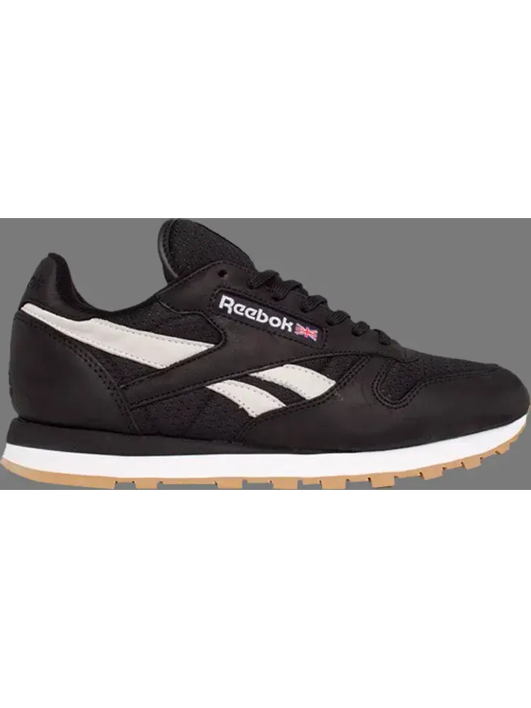 Кроссовки palace x classic leather r12 'black white' Reebok — изображение 1 из 1, черный