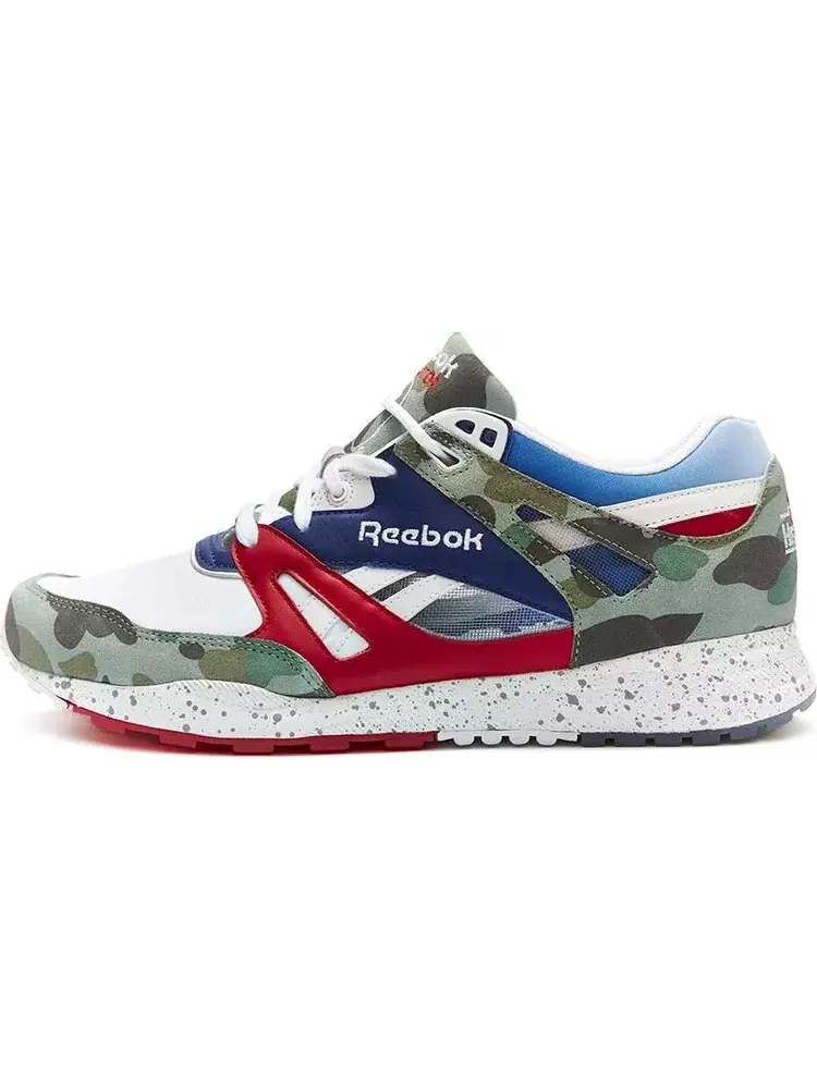 Кроссовки mita x a bathing ape x ventilator affiliates 'white red royal' Reebok — изображение 2 из 5, мульти