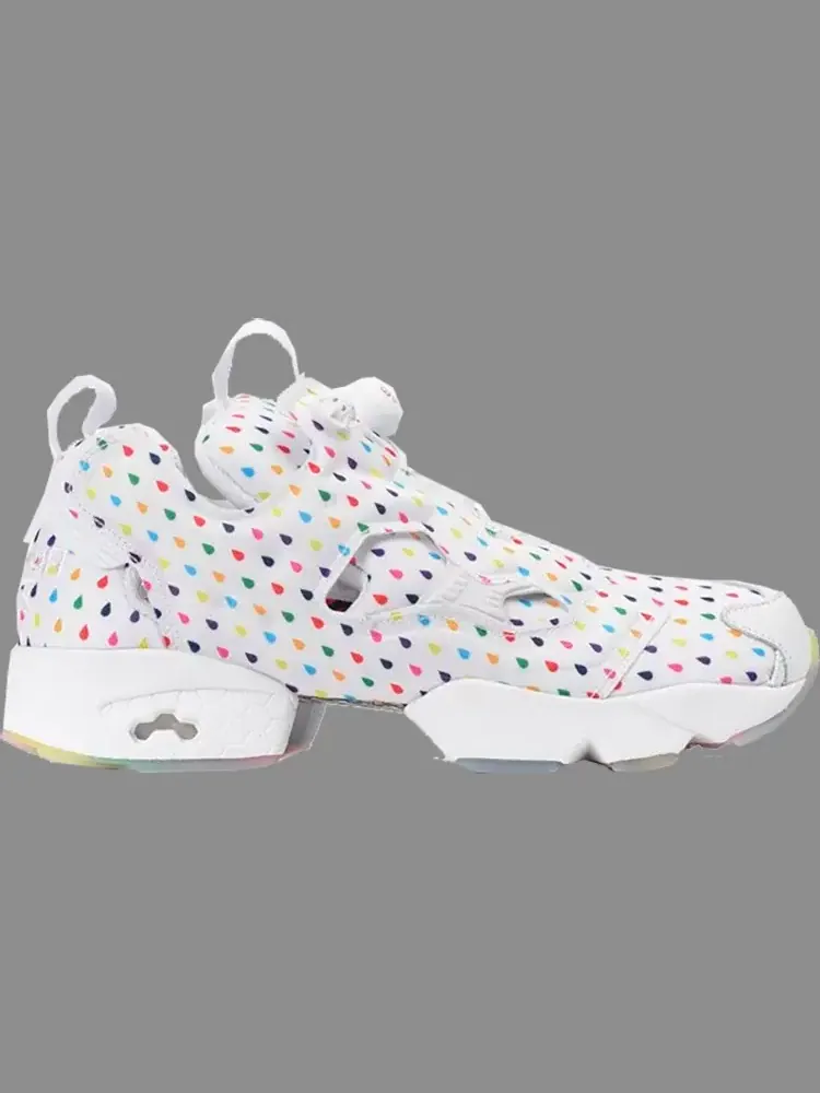 Кроссовки instapump fury 'rainbow' Reebok — изображение 1 из 8, мульти