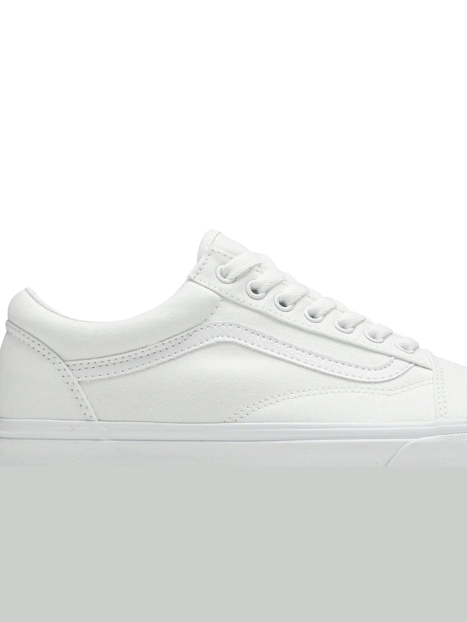 Кроссовки Old Skool Vans — изображение 2 из 8, белый