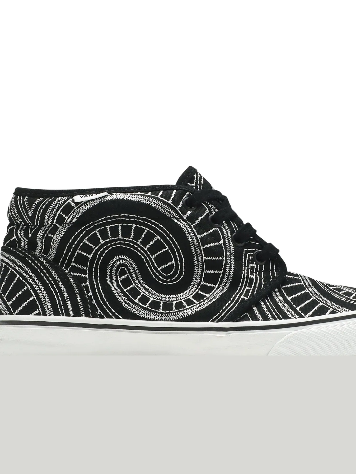 Кроссовки Supreme x Chukka Boot Vans — изображение 2 из 8, черный/белый