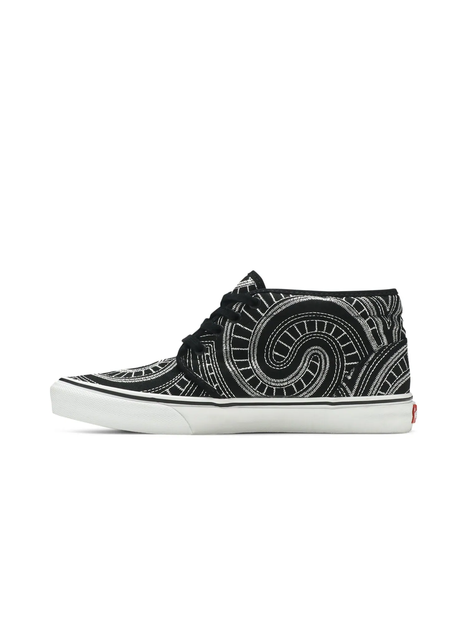 Кроссовки Supreme x Chukka Boot Vans — изображение 3 из 8, черный/белый