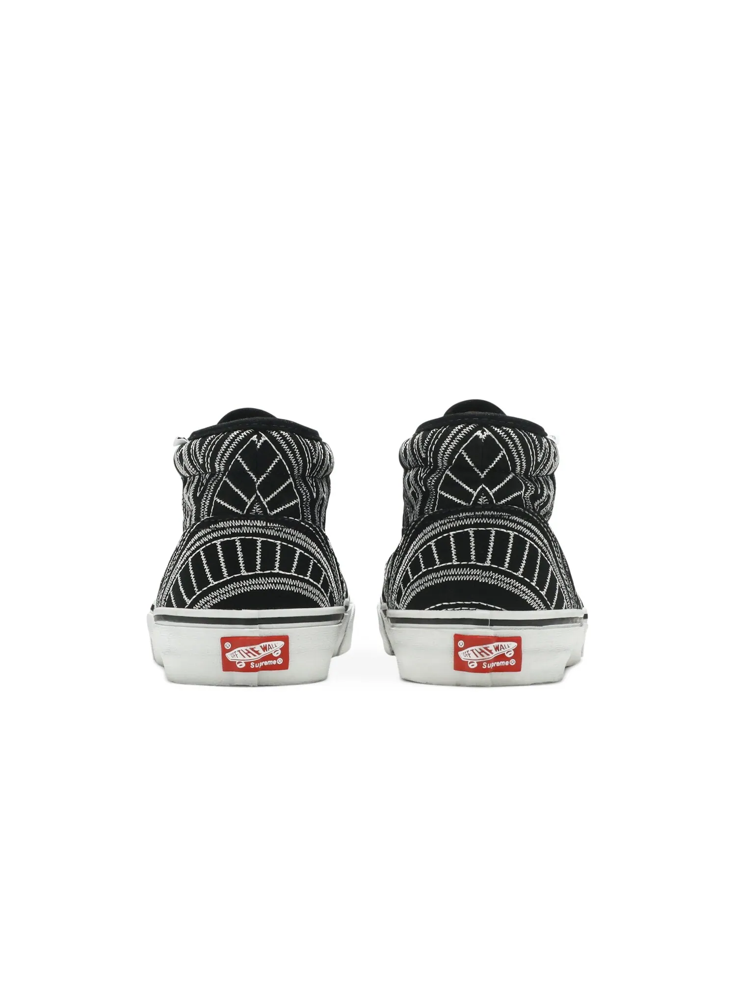 Кроссовки Supreme x Chukka Boot Vans — изображение 6 из 8, черный/белый