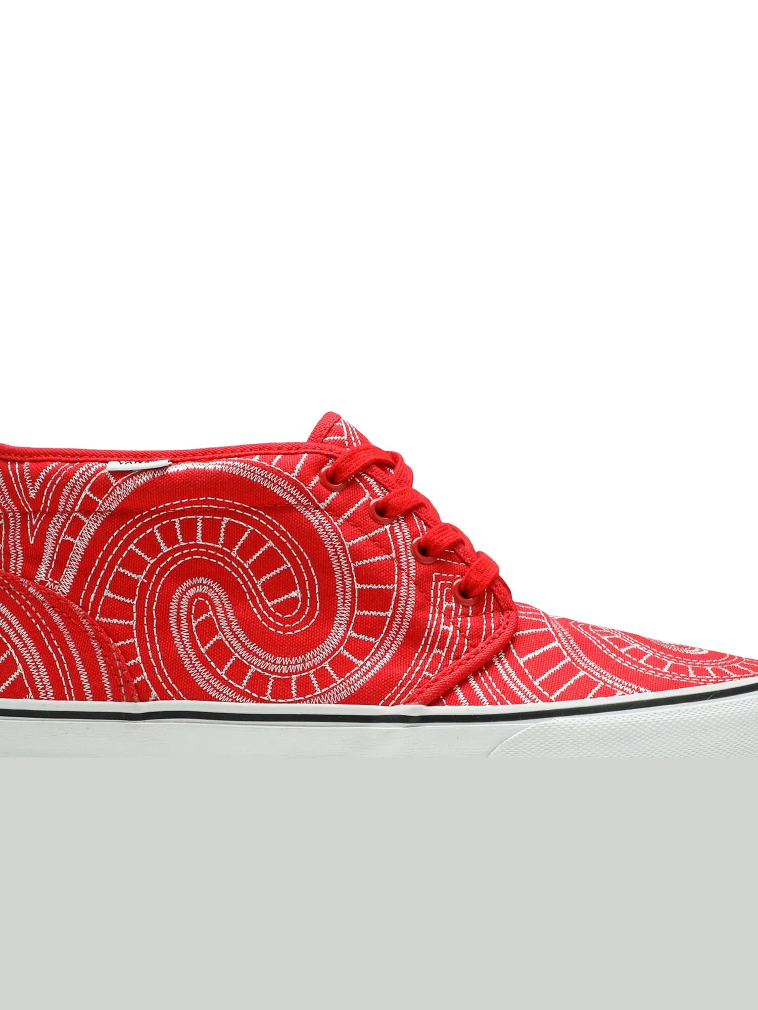 Кроссовки Supreme x Chukka Boot Vans — изображение 2 из 8, красный/белый