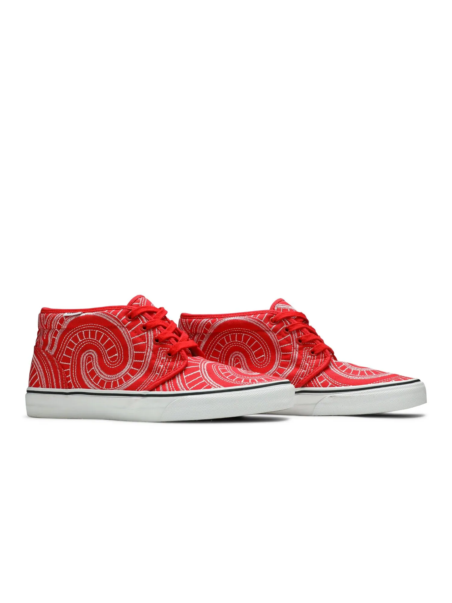 Кроссовки Supreme x Chukka Boot Vans — изображение 8 из 8, красный/белый