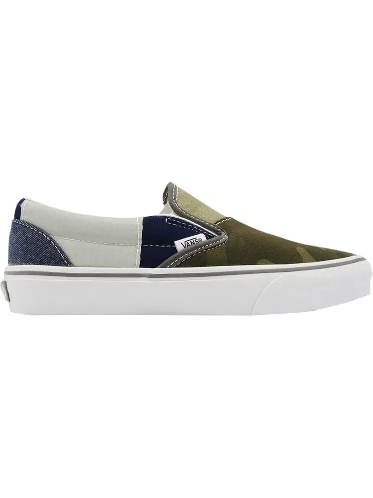 Кеды Vans Classic Slip-On Patchwork Patchwork Camo — изображение 1 из 1, зеленый