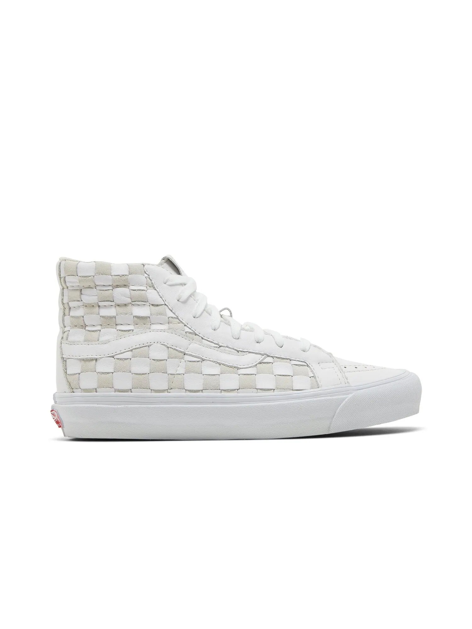 Кроссовки OG Sk8-Hi LX Vans — изображение 1 из 8, белый/белый