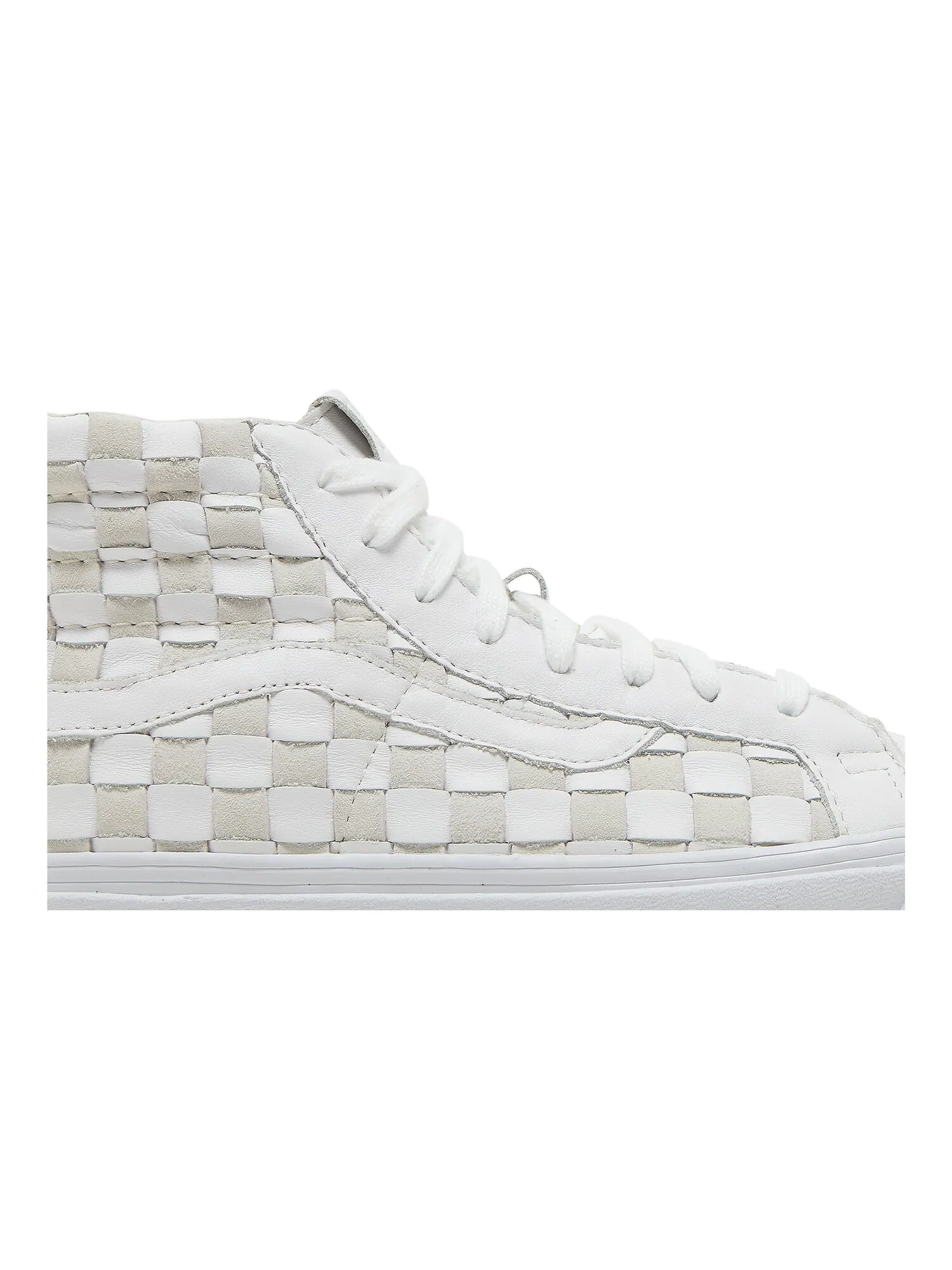 Кроссовки OG Sk8-Hi LX Vans — изображение 2 из 8, белый/белый