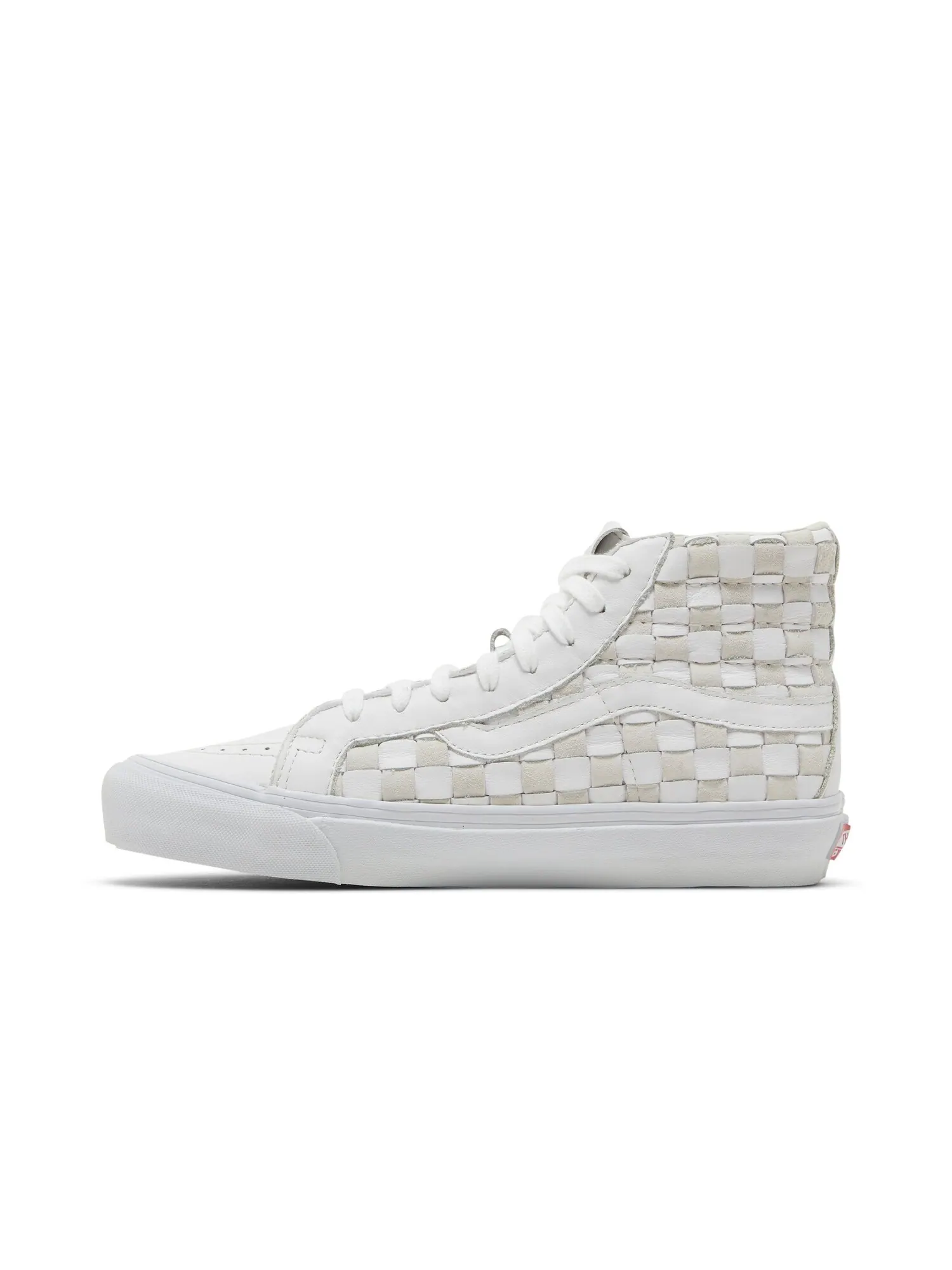 Кроссовки OG Sk8-Hi LX Vans — изображение 3 из 8, белый/белый