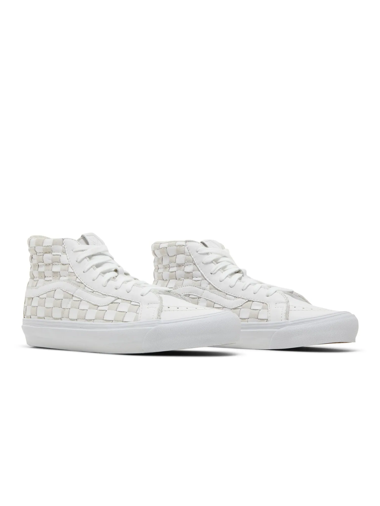Кроссовки OG Sk8-Hi LX Vans — изображение 8 из 8, белый/белый