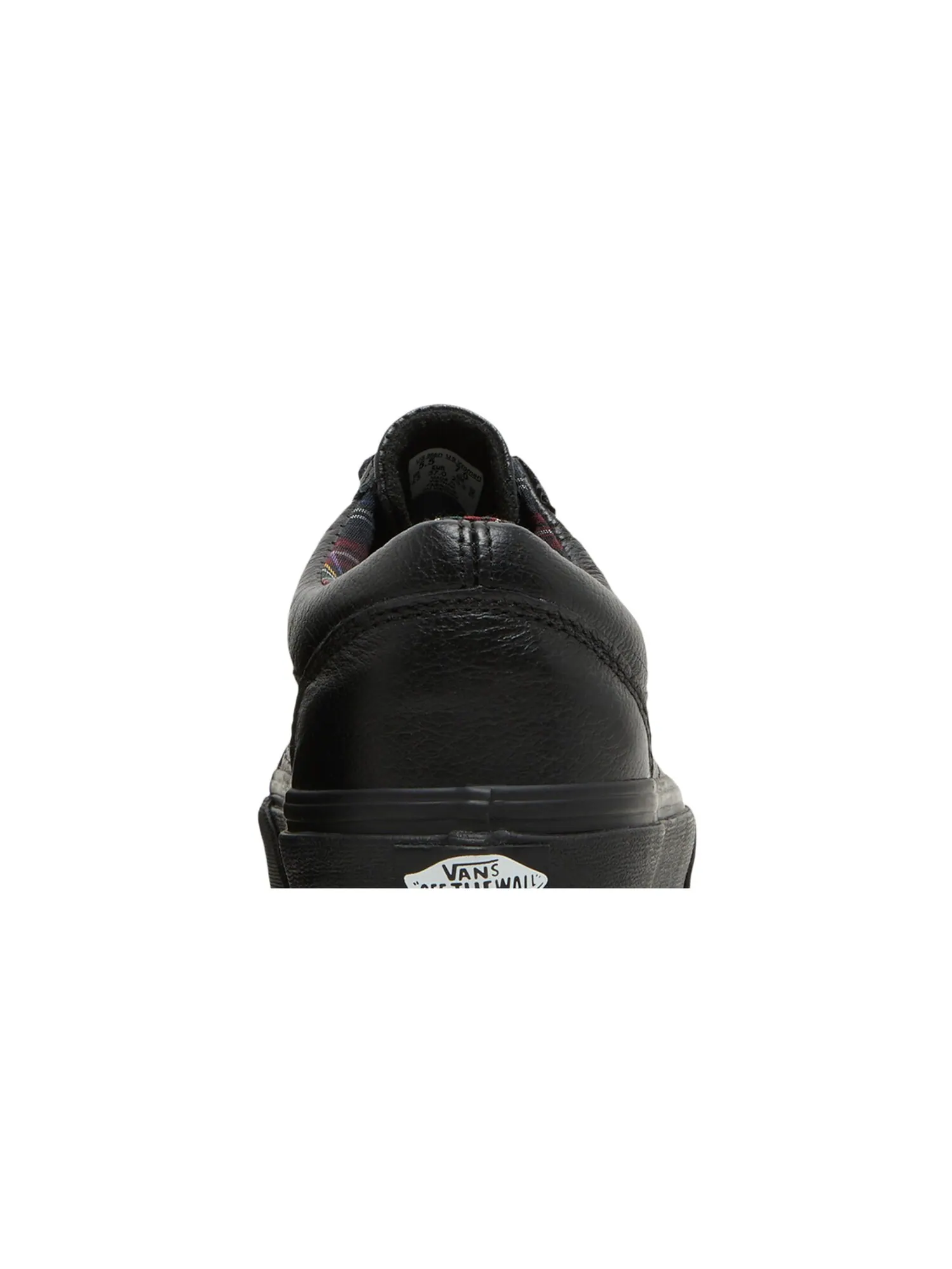 Кроссовки Old Skool Leather Vans — изображение 7 из 8, черный