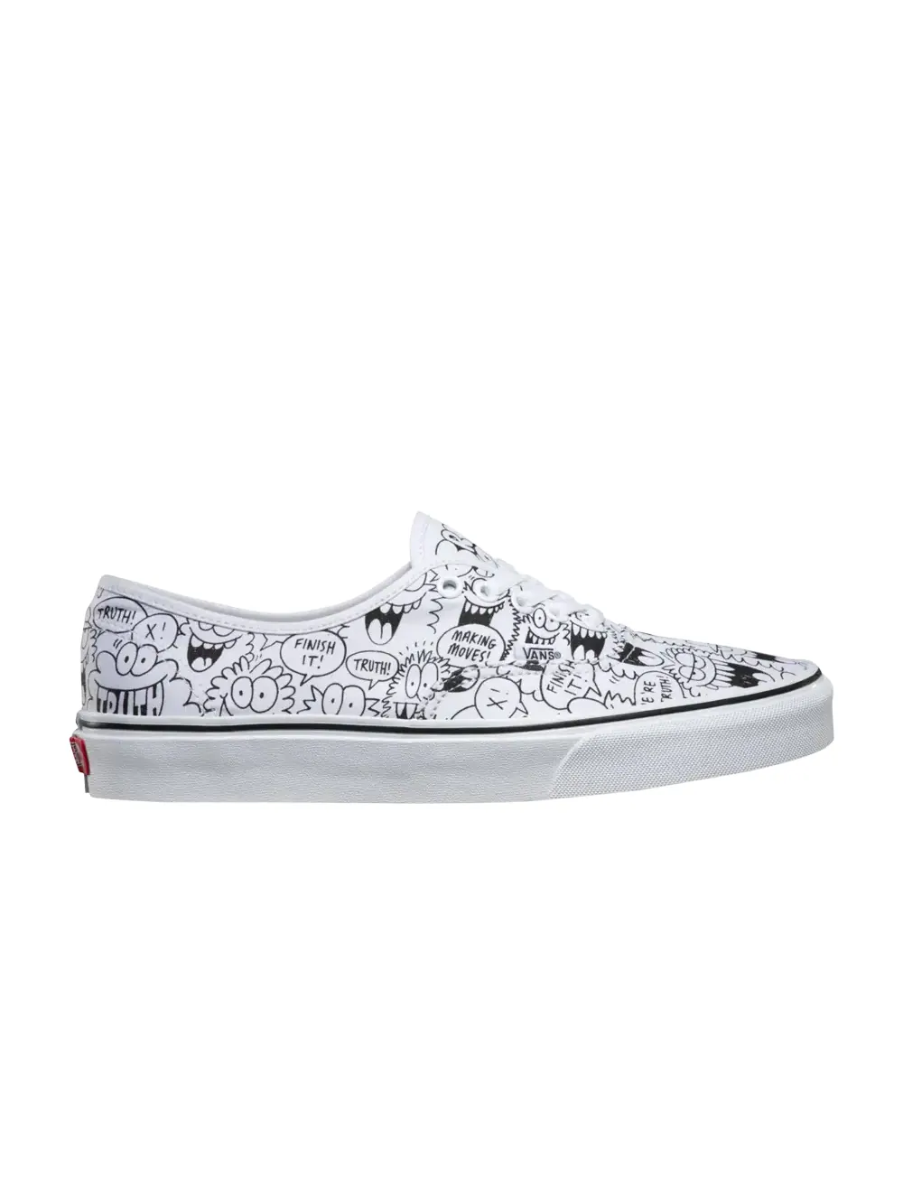 Кроссовки Kevin Lyons x Authentic Vans — изображение 1 из 1, белый/черный