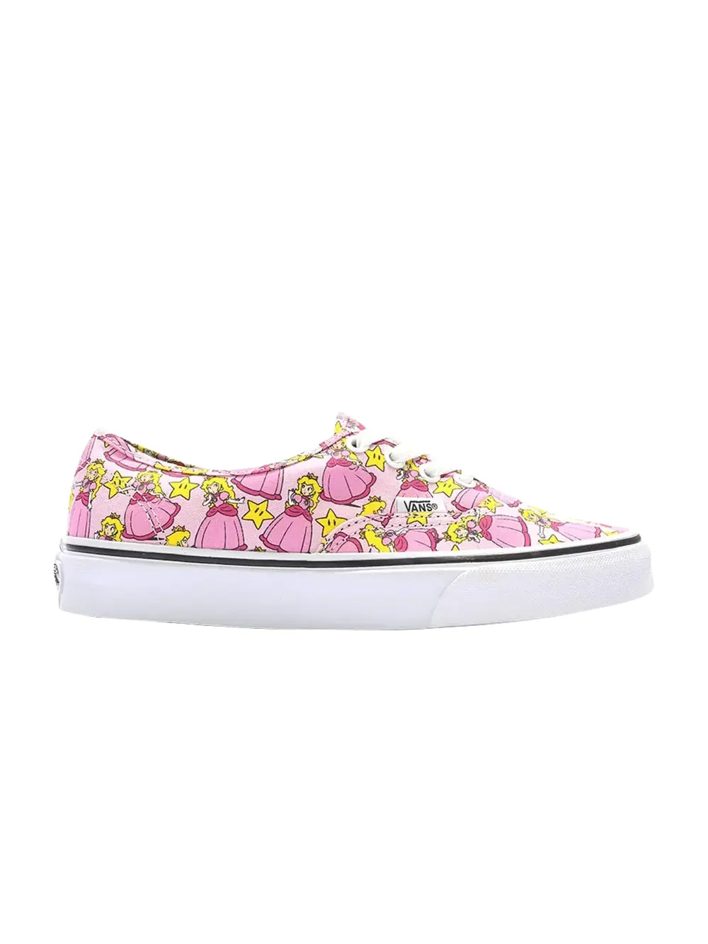 Кроссовки Nintendo x Authentic Vans — изображение 1 из 1, розовый/желтый/белый