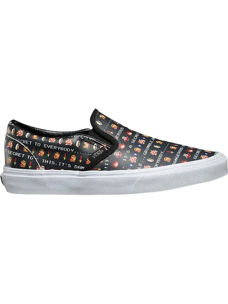 Кеды Vans Nintendo x Classic Slip-On Zelda — изображение 1 из 1, черный