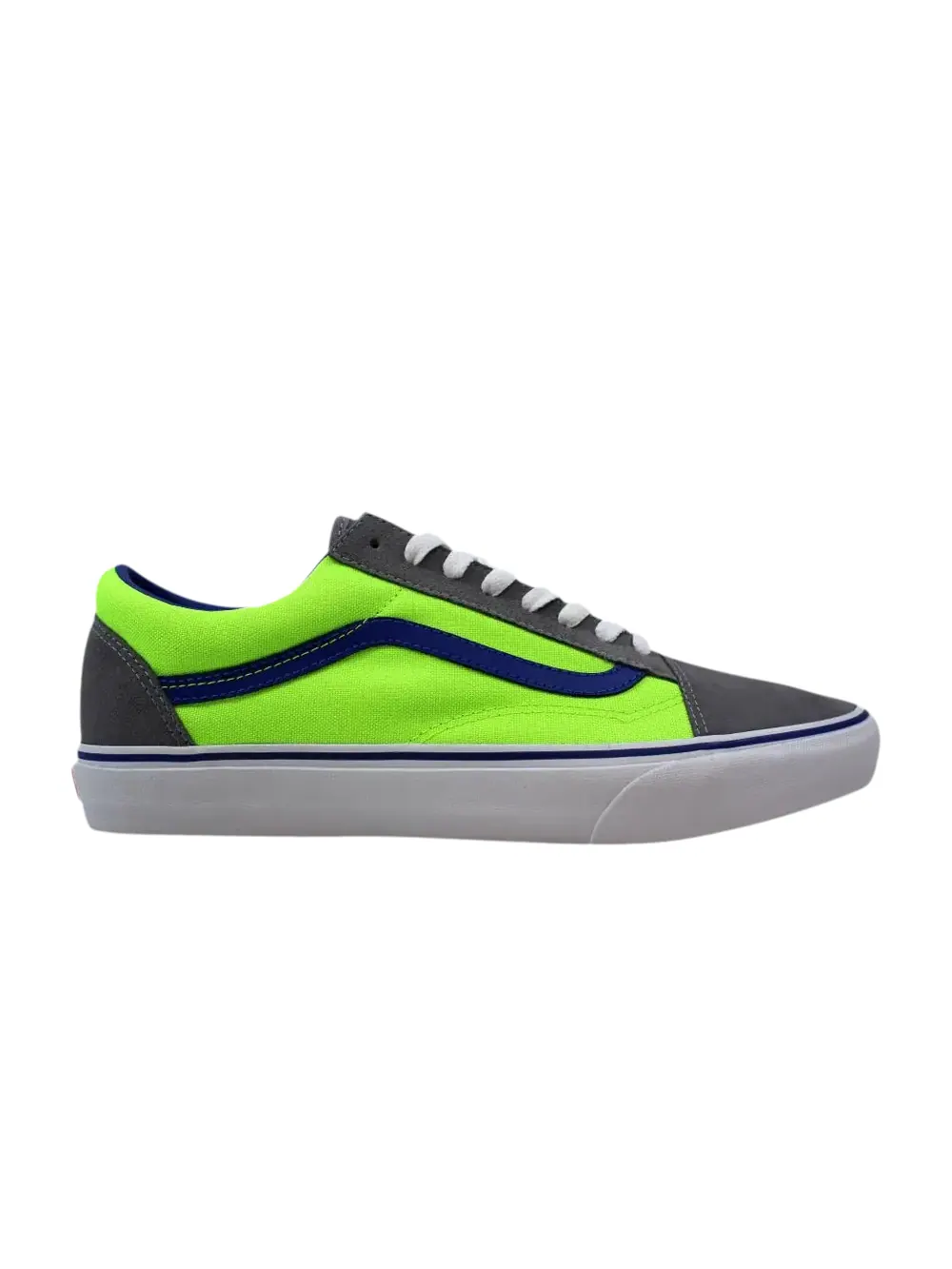 Кроссовки Old Skool Brite Vans — изображение 1 из 1, серый/неоновый зеленый