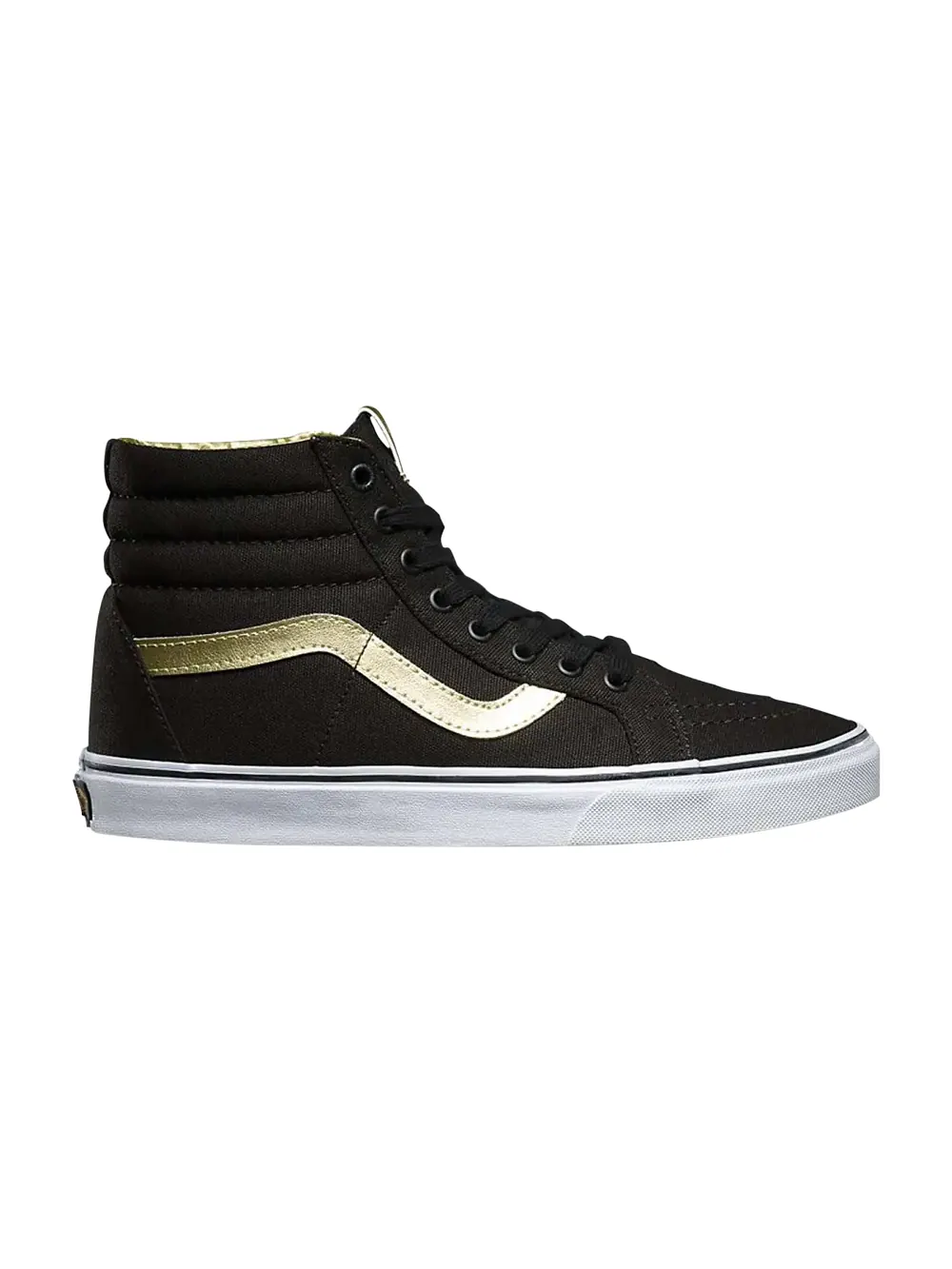 Кроссовки Sk8-Hi Reissue Vans — изображение 1 из 1, черный/золотистый