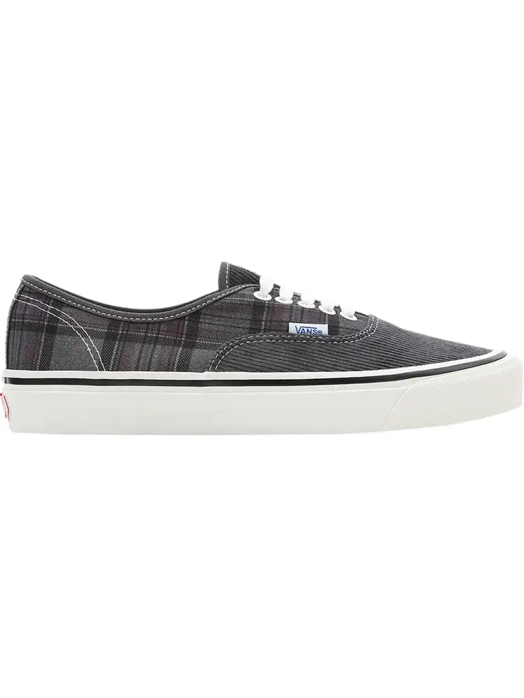 Кроссовки Vans Authentic 44 DX Anaheim Factory - Corduroy Plaid — изображение 1 из 1, серый