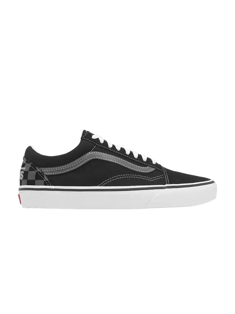 Кроссовки Vans Old Skool 'Logo Check - Black White' — изображение 1 из 1, черный/белый